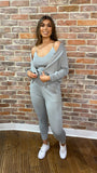 Rochelle 3 Piece Lounge Suit Grey