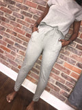 Riley T-Shirt Lounge Suit Grey