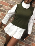 Naomi Tank Top/Shirt Khaki