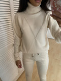 Logan Knitted Lounge Suit Stone